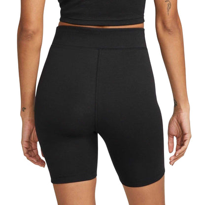 Black - Back - Nike Womens-Ladies Sportswear Essential Cycling Shorts