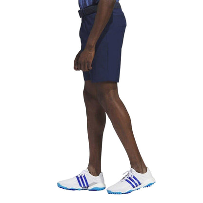 Navy - Side - Adidas Mens Ultimate 365 Golf Shorts