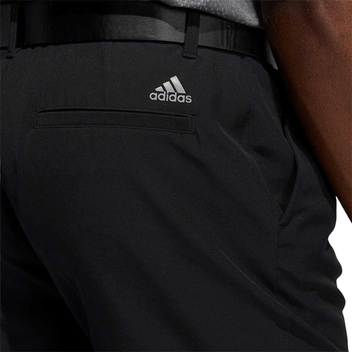 Black - Side - Adidas Mens Ultimate 365 Golf Shorts