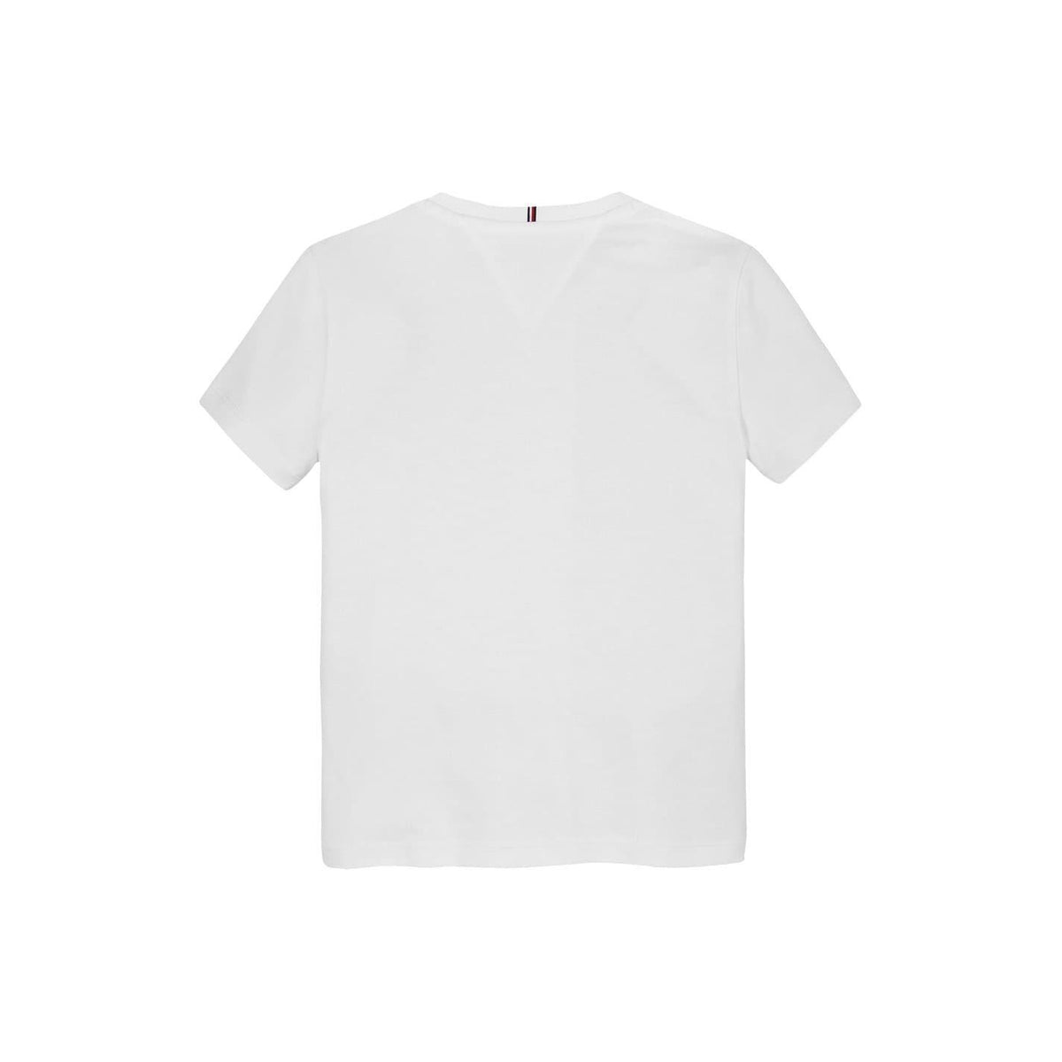 White - Back - Tommy Hilfiger Childrens-Kids Script Regular T-Shirt