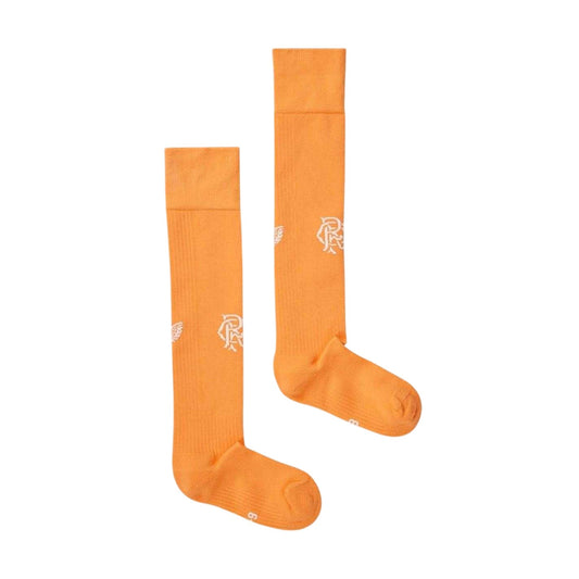 Orange - Front - Castore Mens Rangers FC Goalkeeper Socks