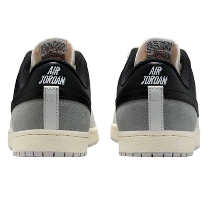 Black-White - Back - Nike Mens Air Jordan Skyline Leather Trainers