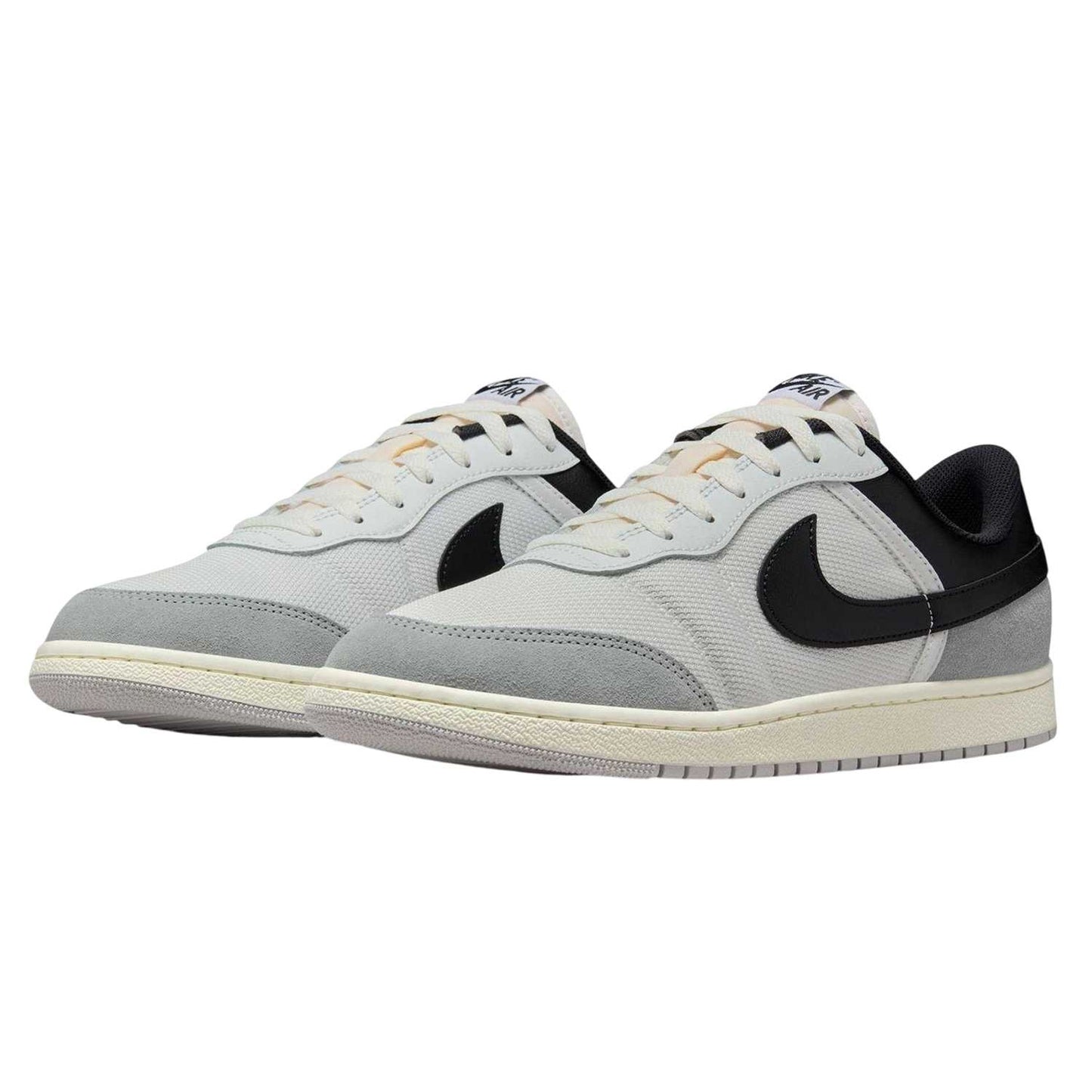 Black-White - Lifestyle - Nike Mens Air Jordan Skyline Leather Trainers