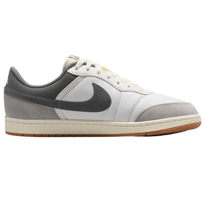 White-Grey - Front - Nike Mens Air Jordan Skyline Leather Trainers