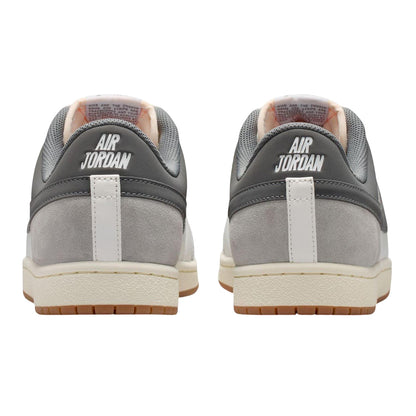 White-Grey - Back - Nike Mens Air Jordan Skyline Leather Trainers