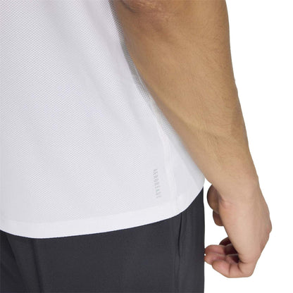 White - Lifestyle - Adidas Mens Own The Run T-Shirt