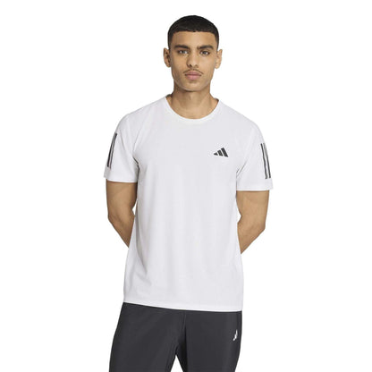 White - Pack Shot - Adidas Mens Own The Run T-Shirt