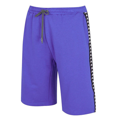 Blue-Black - Side - Kappa Mens Banda Shorts