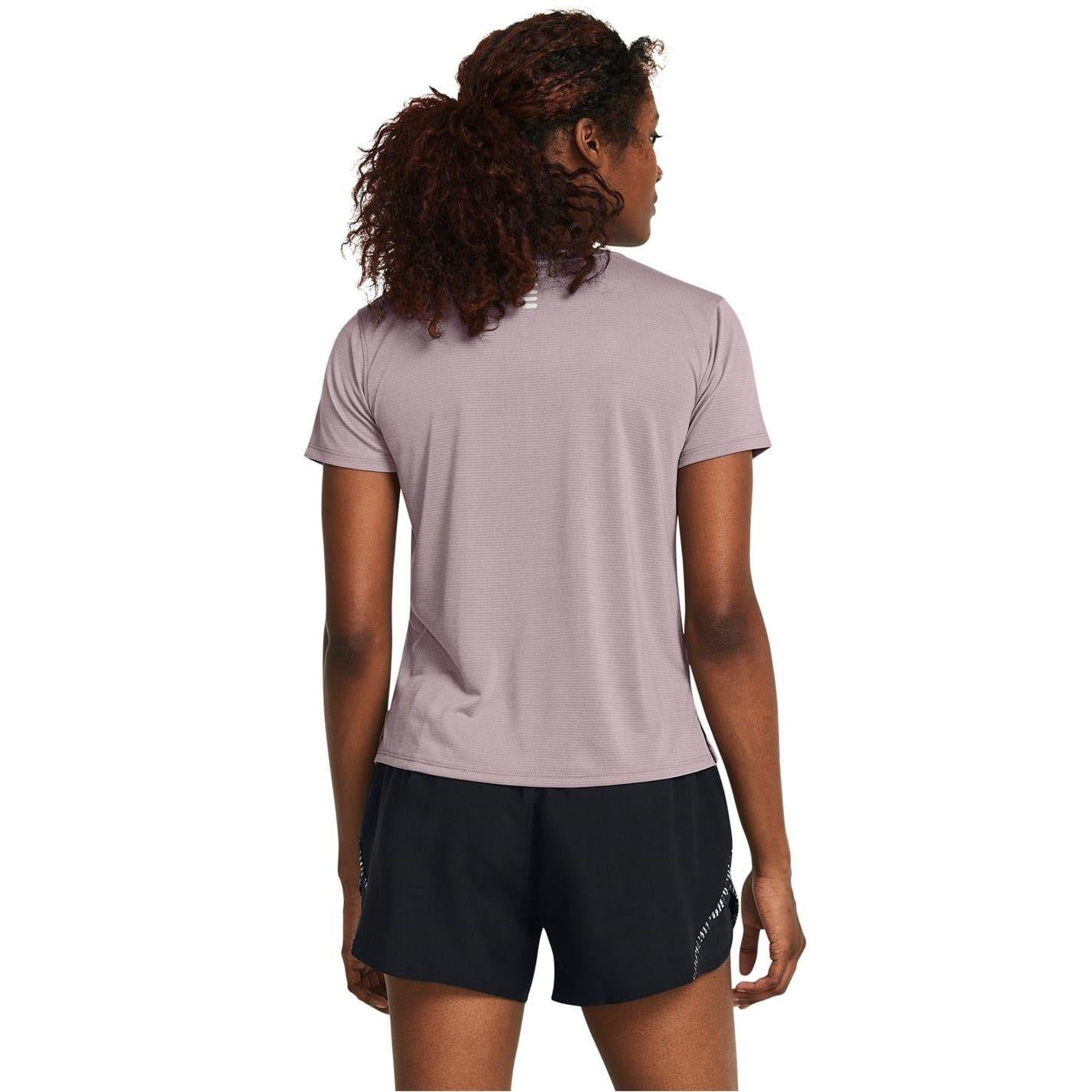Grey - Lifestyle - Under Armour Womens-Ladies Streaker Running Top
