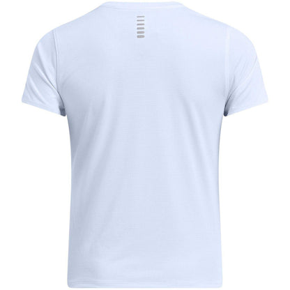 Nimbus Blue - Back - Under Armour Womens-Ladies Streaker Running Top