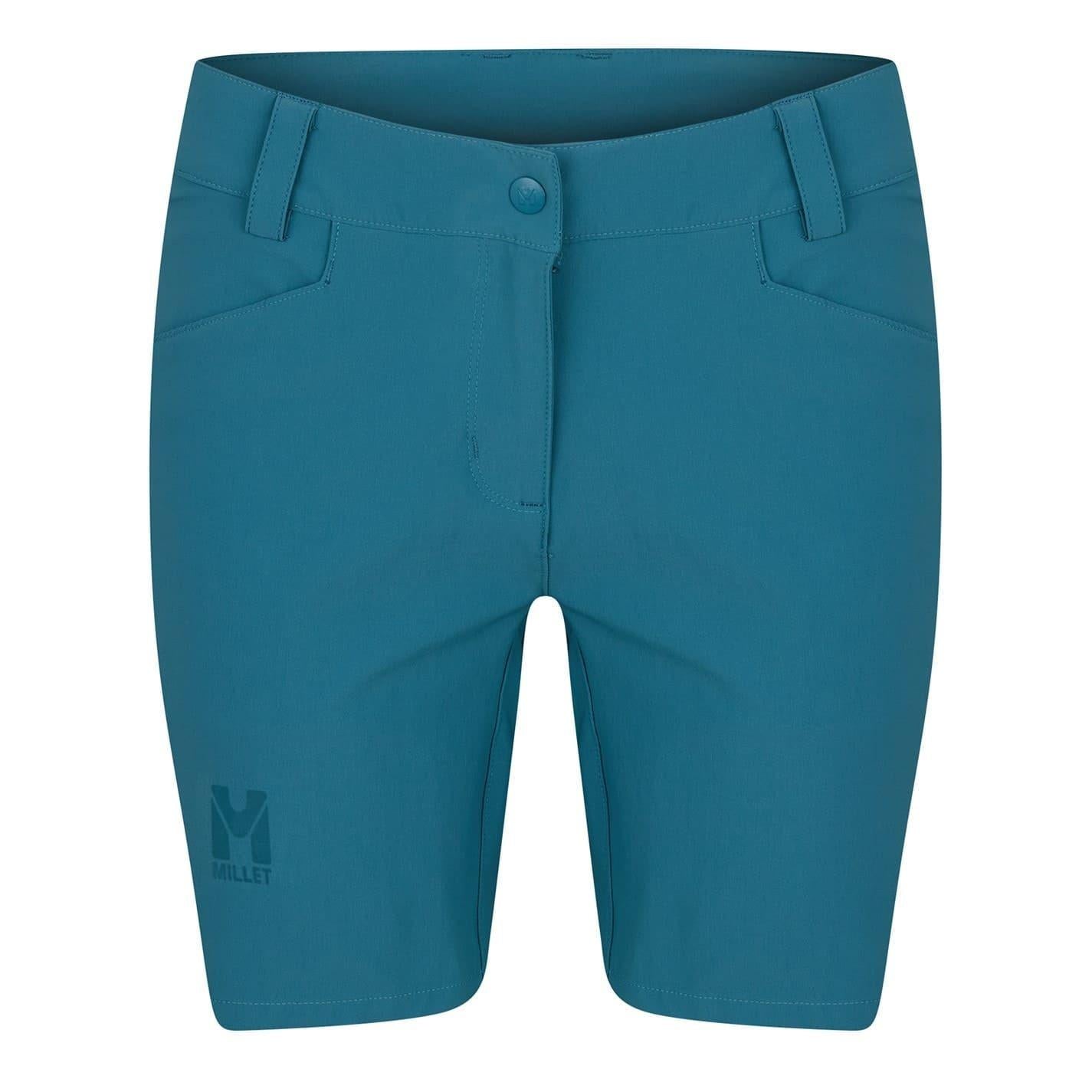 Blue - Front - Millet Womens-Ladies Trekker Shorts