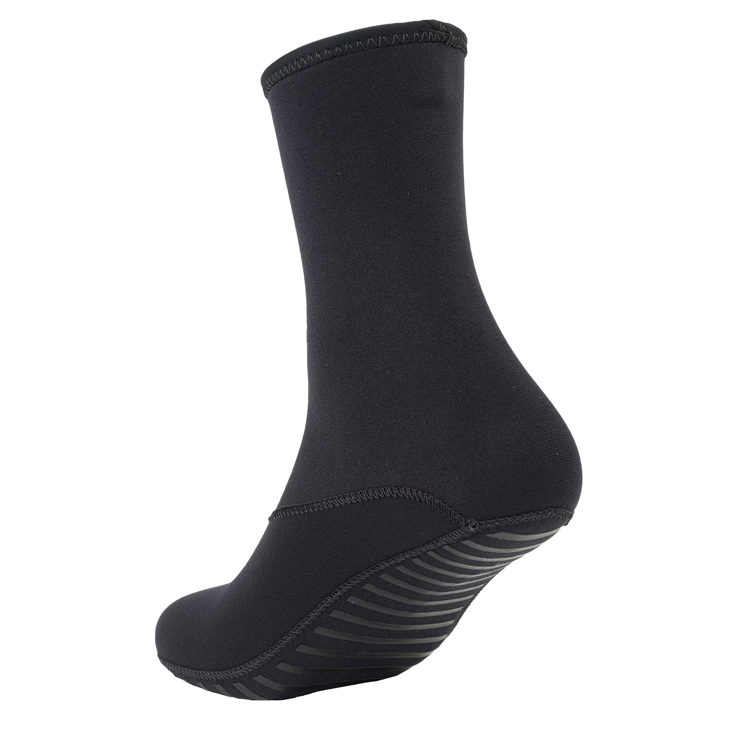 Black - Back - dhb Unisex Adult Hydron Wetsuit Boots