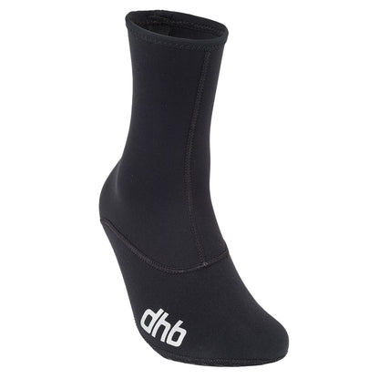Black - Front - dhb Unisex Adult Hydron Wetsuit Boots