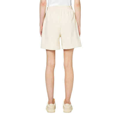 Beige - Back - Pangaia Womens-Ladies 365 Sweat Shorts
