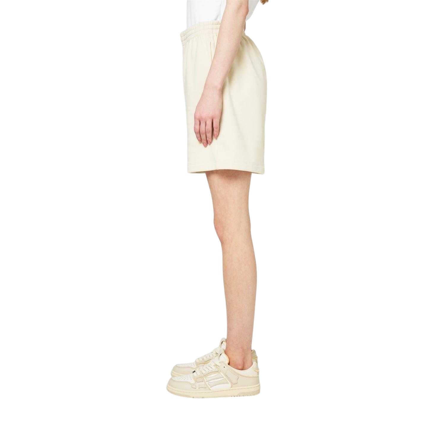 Beige - Side - Pangaia Womens-Ladies 365 Sweat Shorts