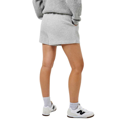 Grey Marl - Back - Jack Wills Womens-Ladies Slouchy Sweat Shorts