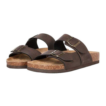 Java Brown - Lifestyle - Jack And Jones Mens Flatform Slides