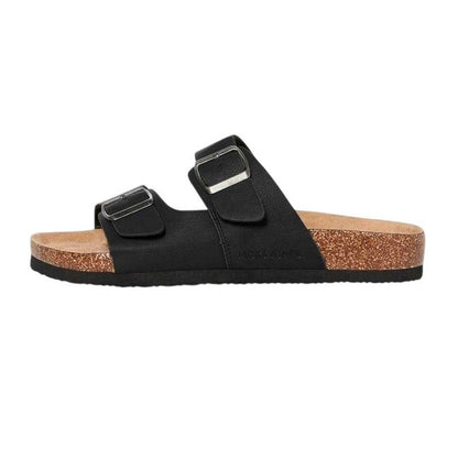 Anthracite - Back - Jack And Jones Mens Flatform Slides