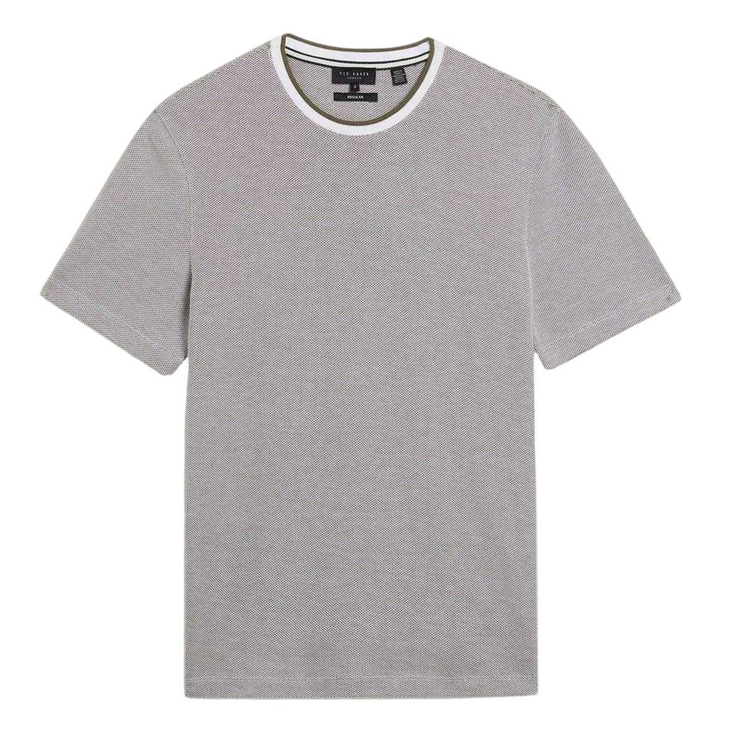 Olive - Front - Ted Baker Mens Arlon Regular T-Shirt