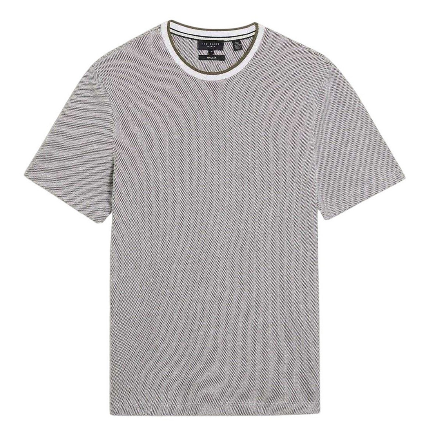 Olive - Front - Ted Baker Mens Arlon Regular T-Shirt