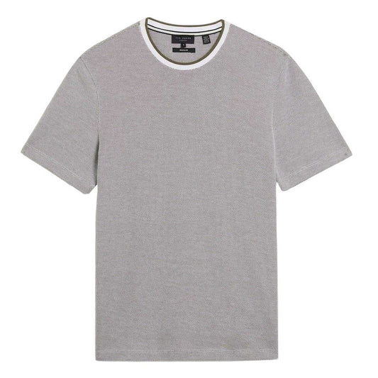 Olive - Front - Ted Baker Mens Arlon Regular T-Shirt
