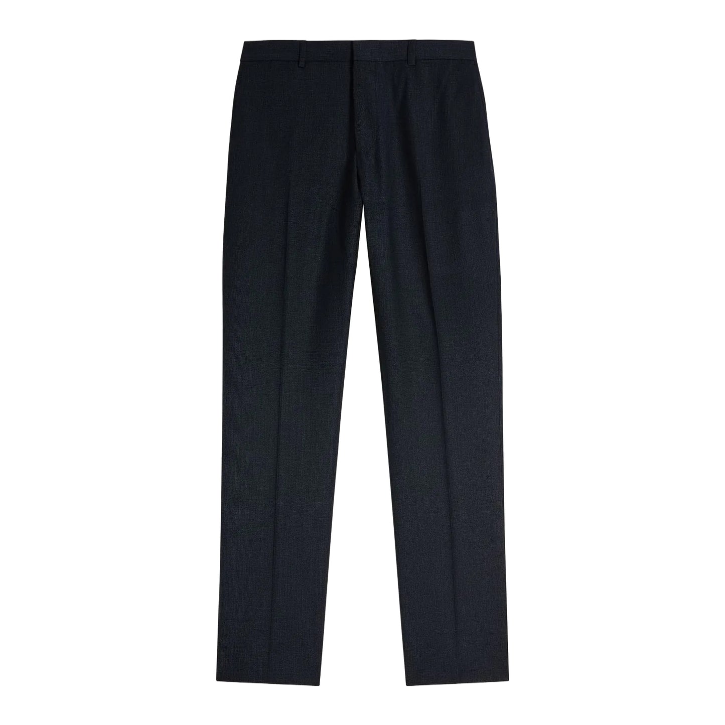 Navy - Front - Ted Baker Mens Forbyts Puppytooth Trousers