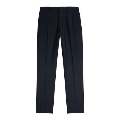 Navy - Front - Ted Baker Mens Forbyts Puppytooth Trousers
