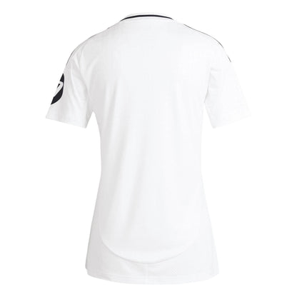 White - Back - Adidas Womens-Ladies 24-25 Real Madrid CF Home Jersey