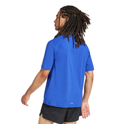 Blue - Back - Adidas Mens Terrex Climacool T-Shirt