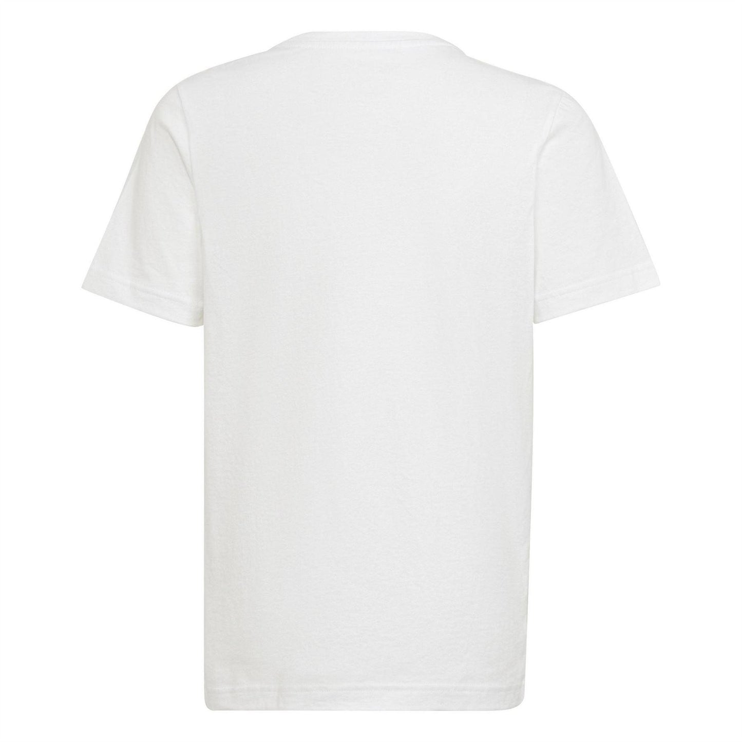 White - Back - Adidas Childrens-Kids Winners Real Madrid CF T-Shirt
