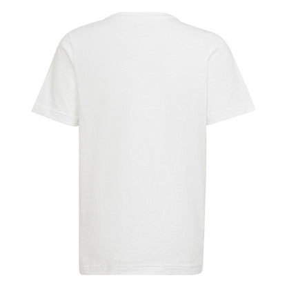 White - Back - Adidas Childrens-Kids Winners Real Madrid CF T-Shirt