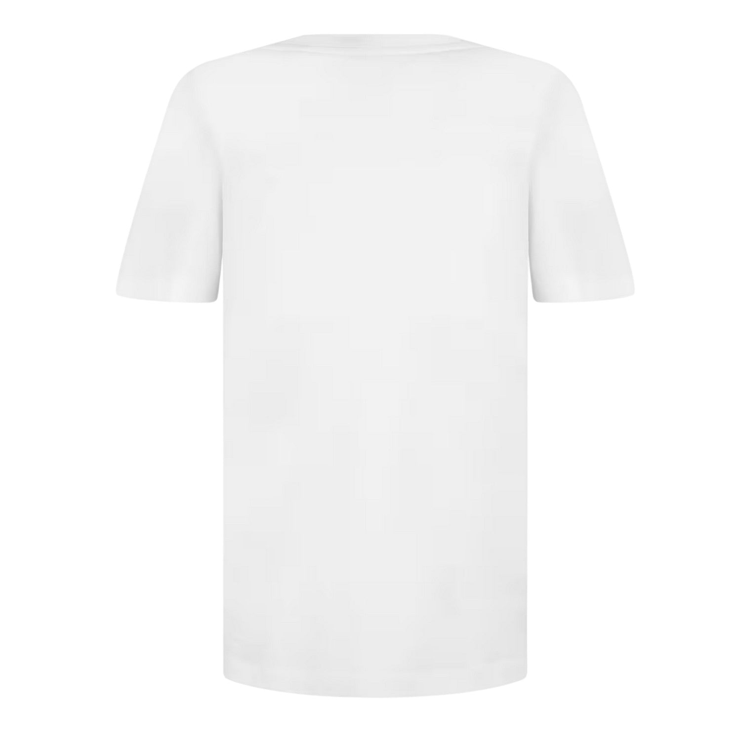 White - Back - Boss Mens Taut Minimalist Logo T-Shirt
