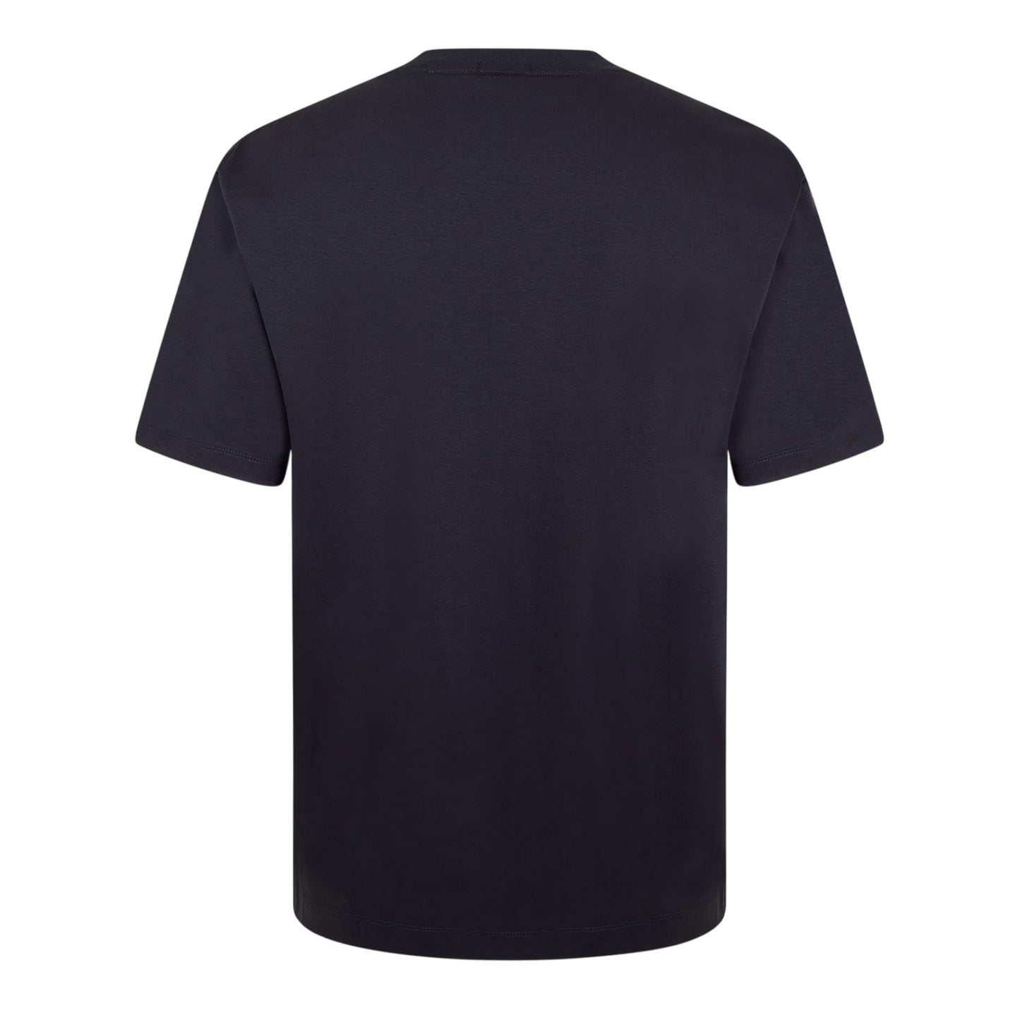 Dark Blue - Back - Boss Mens Taut Minimalist Logo T-Shirt