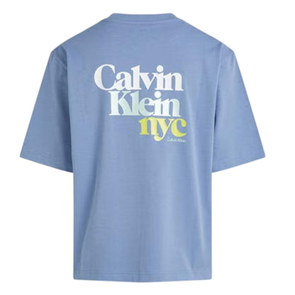 English Manor - Back - Calvin Klein Womens-Ladies Oversized T-Shirt