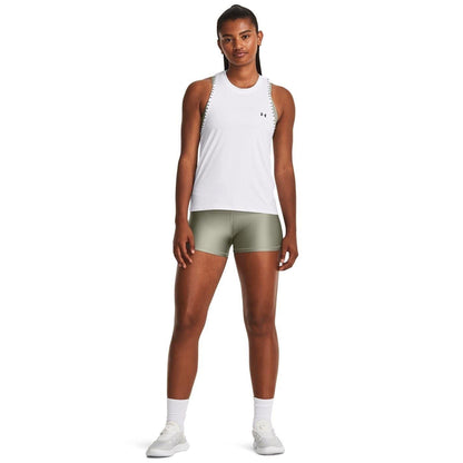 Green - Lifestyle - Under Armour Womens-Ladies HeatGear Shorts