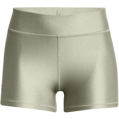 Green - Front - Under Armour Womens-Ladies HeatGear Shorts
