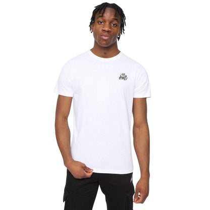 White - Front - Kings Will Dream Mens Crosby 2.0 Cotton T-Shirt