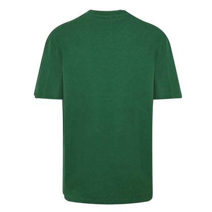 Green - Back - Lacoste Mens Crocodile Print Regular T-Shirt