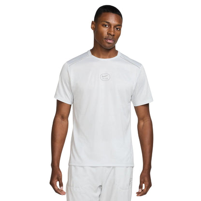 Light Grey - Front - Nike Mens Air Regular Athletic T-Shirt