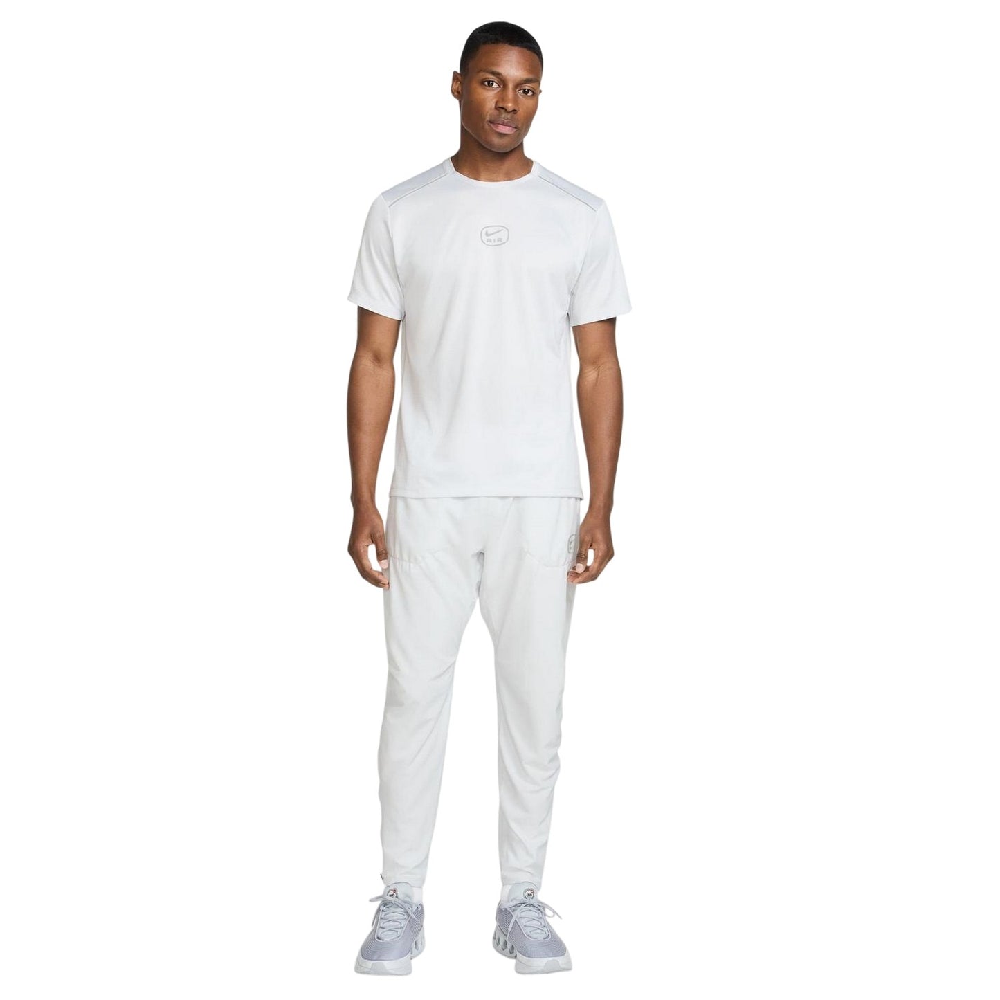 Light Grey - Side - Nike Mens Air Regular Athletic T-Shirt