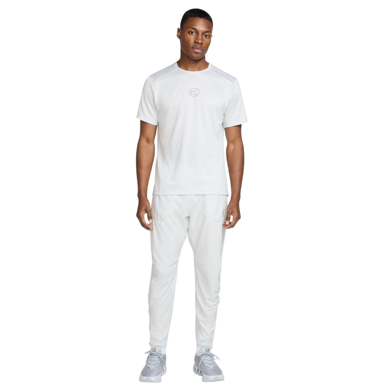 Light Grey - Side - Nike Mens Air Regular Athletic T-Shirt