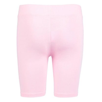 Pink - Back - Lyle & Scott Girls Slim Cycling Shorts