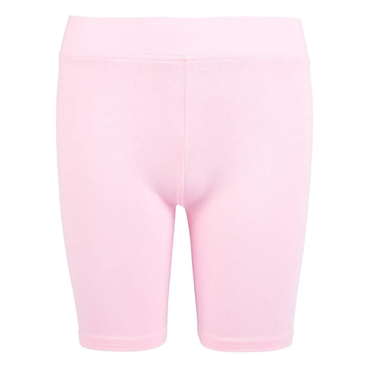 Pink - Front - Lyle & Scott Girls Slim Cycling Shorts