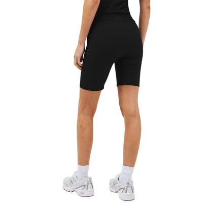 Black - Back - Jack Wills Womens-Ladies Second Skin Cycling Shorts