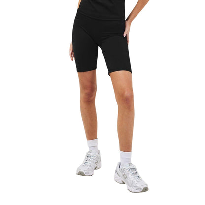 Black - Side - Jack Wills Womens-Ladies Second Skin Cycling Shorts