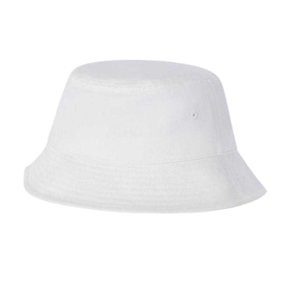 Egret White - Back - Champion Unisex Adult Cotton Blend Casual Bucket Hat