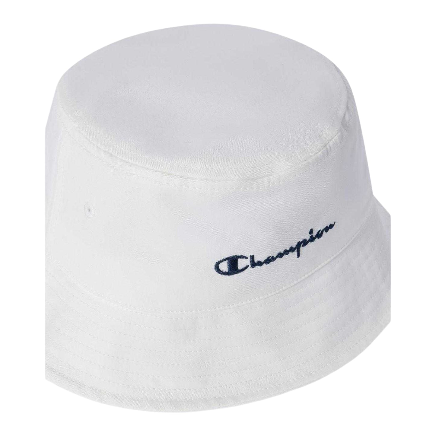 Egret White - Side - Champion Unisex Adult Cotton Blend Casual Bucket Hat