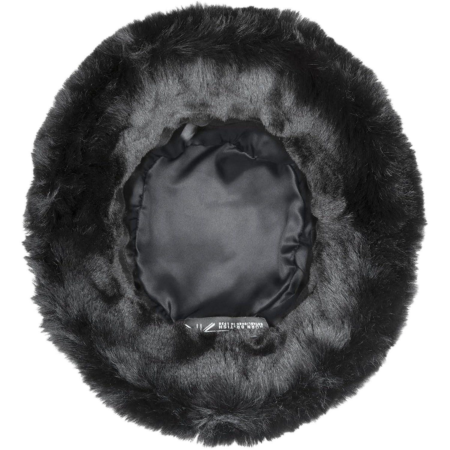 Black - Lifestyle - Kangol Faux Fur Bucket Hat