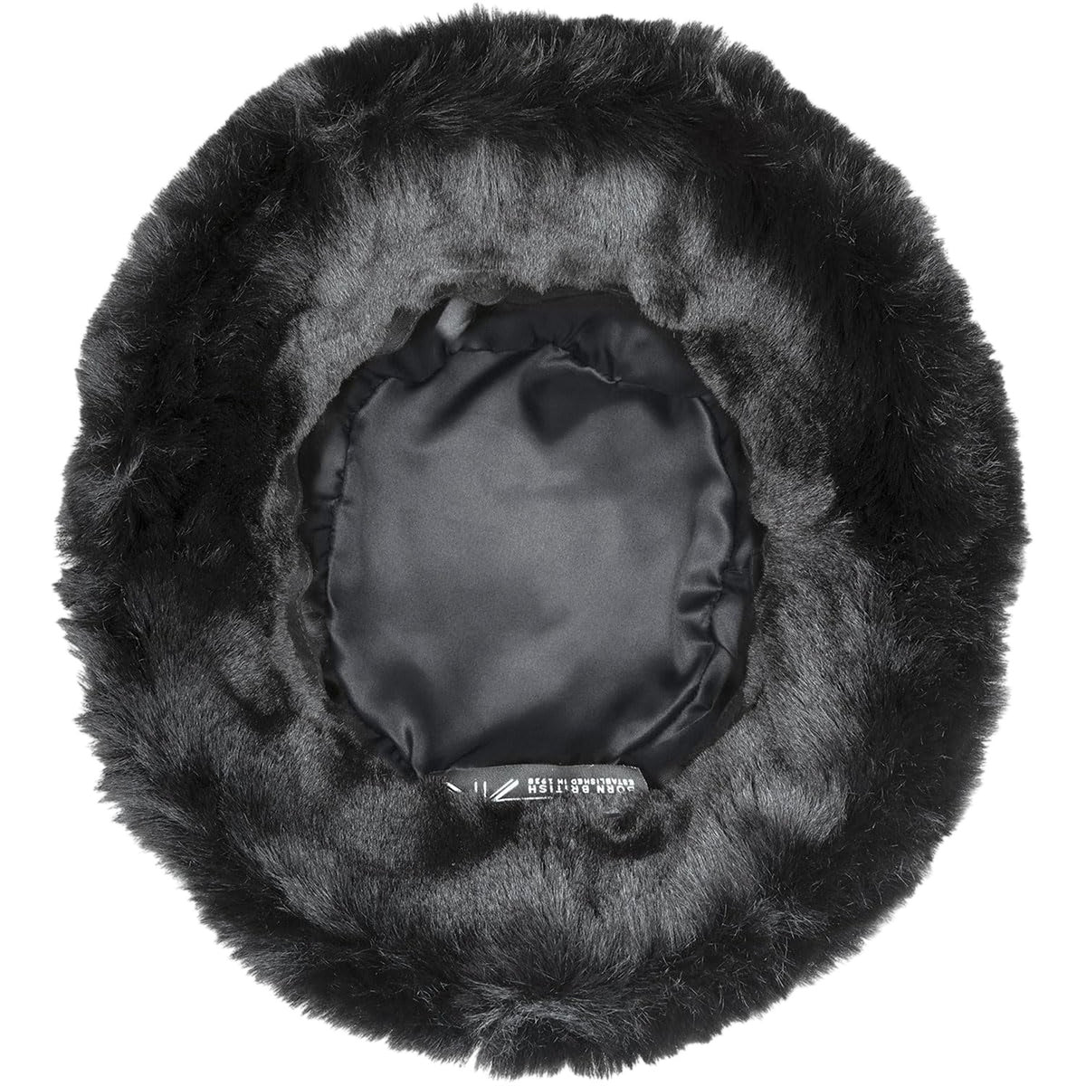 Black - Lifestyle - Kangol Faux Fur Bucket Hat
