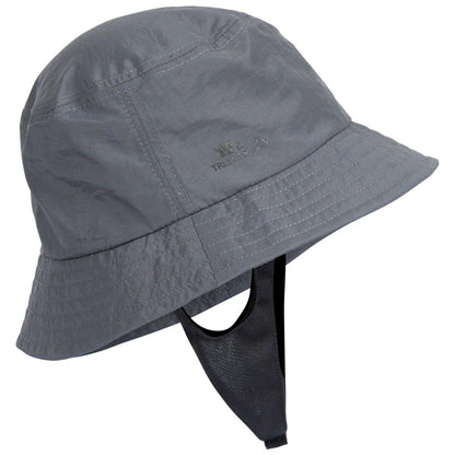 Dark Grey - Side - Trespass Unisex Adult Surfnapper Bucket Hat